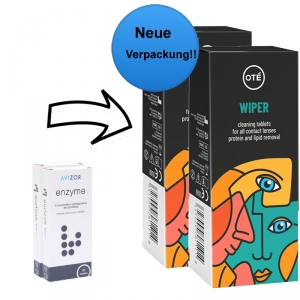 Aus Avizor Enzyme - Sparpack 2 x 10 Tabletten werden Ote Wiper Enzymtabletten 2 x 10 Tabsletten 2 x 12 Tabs