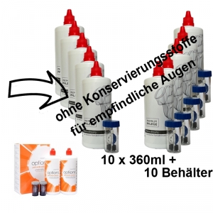 Ersatz fr Options Peroxid Solution- Premium Pflege Peroxid 10x360ml / 10 Behlter
