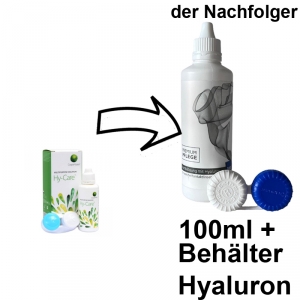 Aus Cooper Hy- Care Reiseset wird Premium Pflege Kombilsung Reiseset mit Hyaluron 100ml / 1Behlter