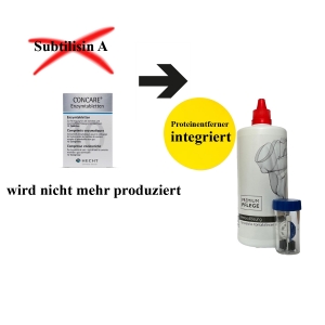Ersatz f�r Concare Enzymtabletten --- Premium Pflege Peroxidl�sung 360 ml- 1 Beh�lter / mit integrierten Proteinentferner