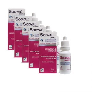 Omisan SODYAL� Protect Augentropfen Sparpack 5 x 10ml