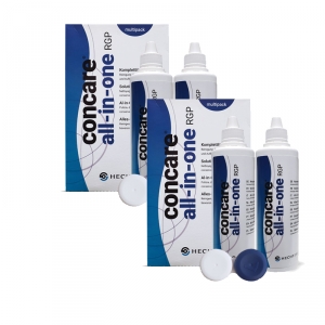 HECHT Concare all-in-one RGP Kombil�sung  Sparpack (4x 200 ml) 4 Beh�lter