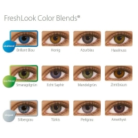 Fresh Look Color Blends (Ciba Vision / Alcon) Packungsinhalt: 2 Linsen