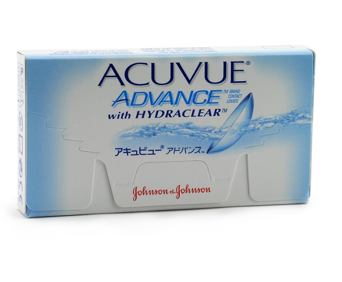 Acuvue Advance (Johnson + Johnson) 6 Linsen (T)