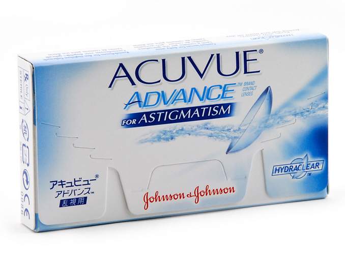 Acuvue Advance for Astigmatism (Johnson + Johnson) 6 Linsen