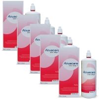 Acuacare one step-T Sparpack 5x360ml Peroxidlsung und 180 Neutralisationstabletten SwissLens