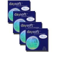 Daysoft UV Silk 32 Sparpack - 4 Boxen - 128 Linsen