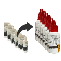 Ersatz f�r Acuacare cleanFlex --Premium Pflege - Reiniger HART 6 x 30ml Sparpack