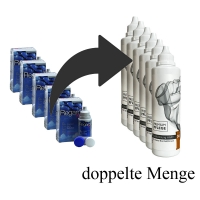 Regard RGP K Aufbewahrung Ersatz mit doppelter Menge Premium Pflege hart Kombilsung 6 x 240ml