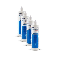 SODYAL� BIOSALIN Kochsalzl�sung mit Hyaluron und Kalium  4 x 550 ml Sparpack