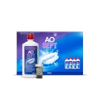 AOSEPT PLUS (Ciba Vision / Alcon) 4 x 360ml, 4 Behlter mit Platin Disc