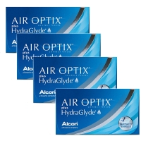 Air Optix plus HydraGlyde - 4 Boxen - 24 Linsen